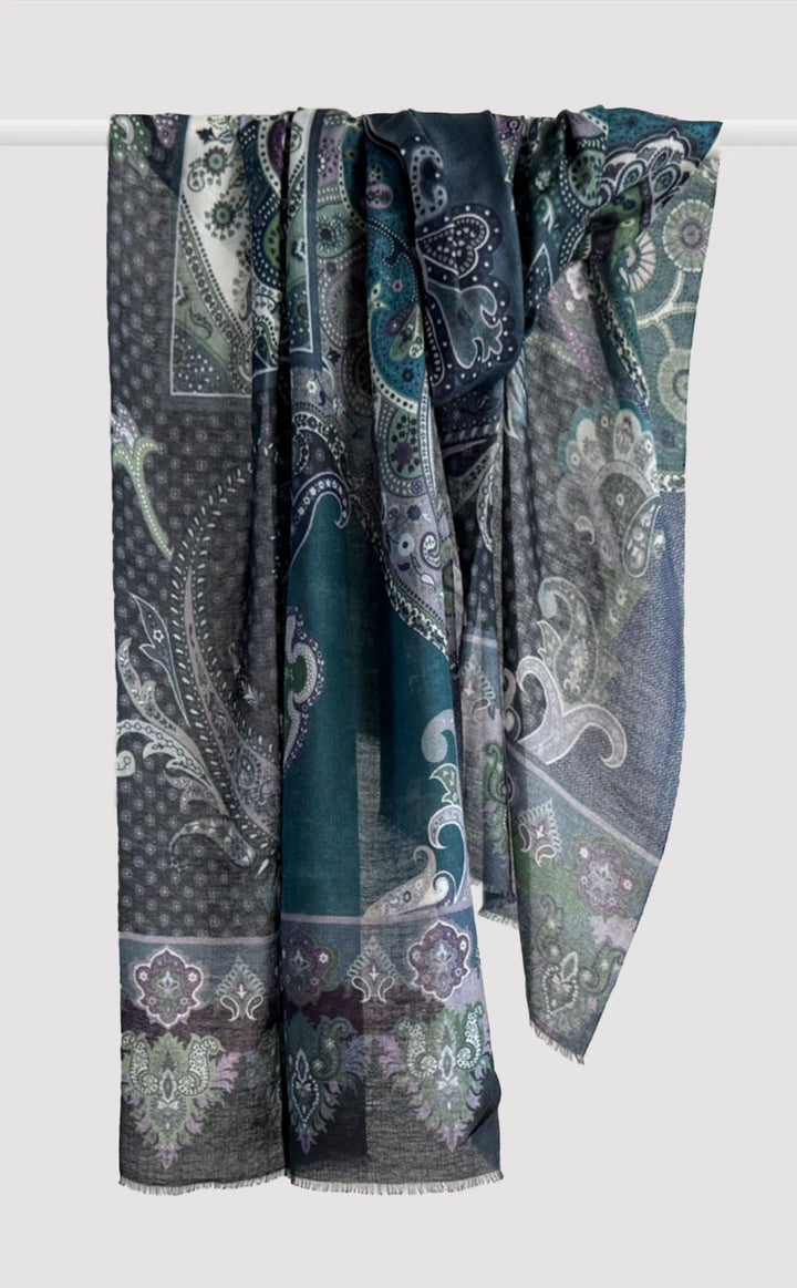 Lunar Paisley Stole