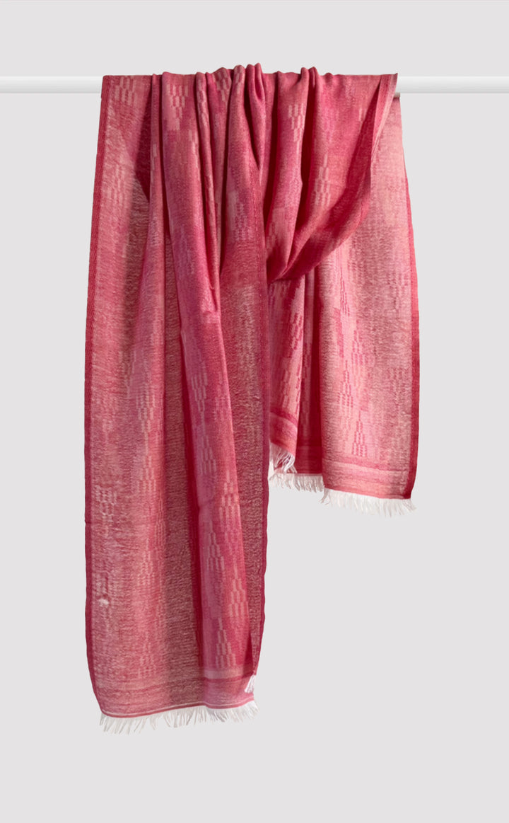Blush Trellis Stole