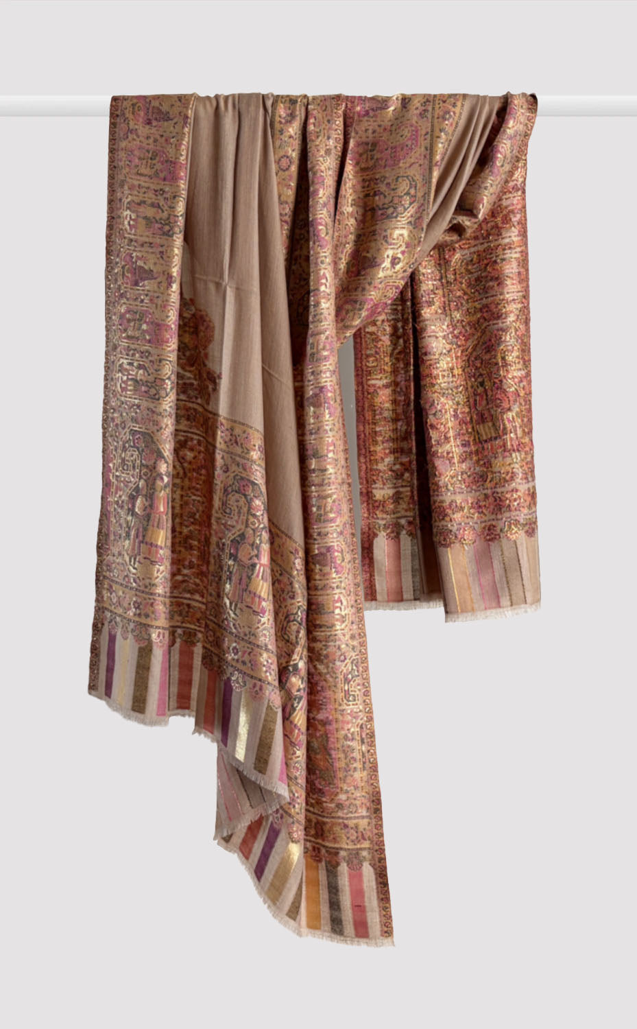 Chandan Paisley Kani Shawl