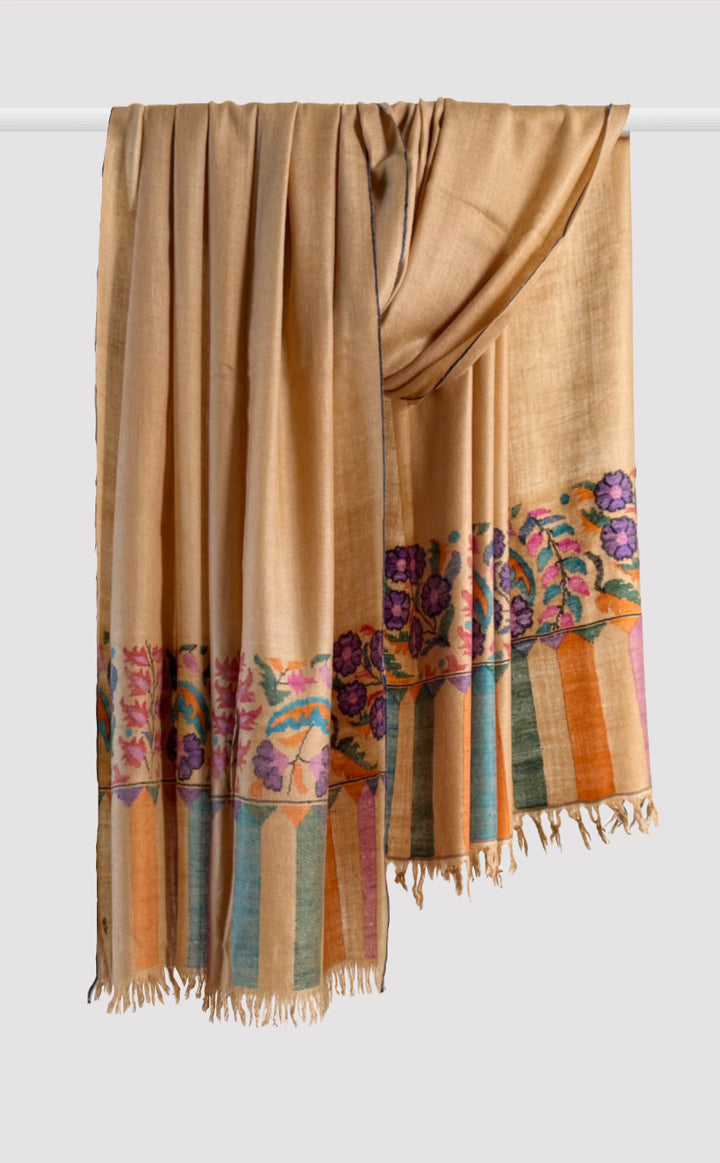Pashmina Yarrow Kani Shawl
