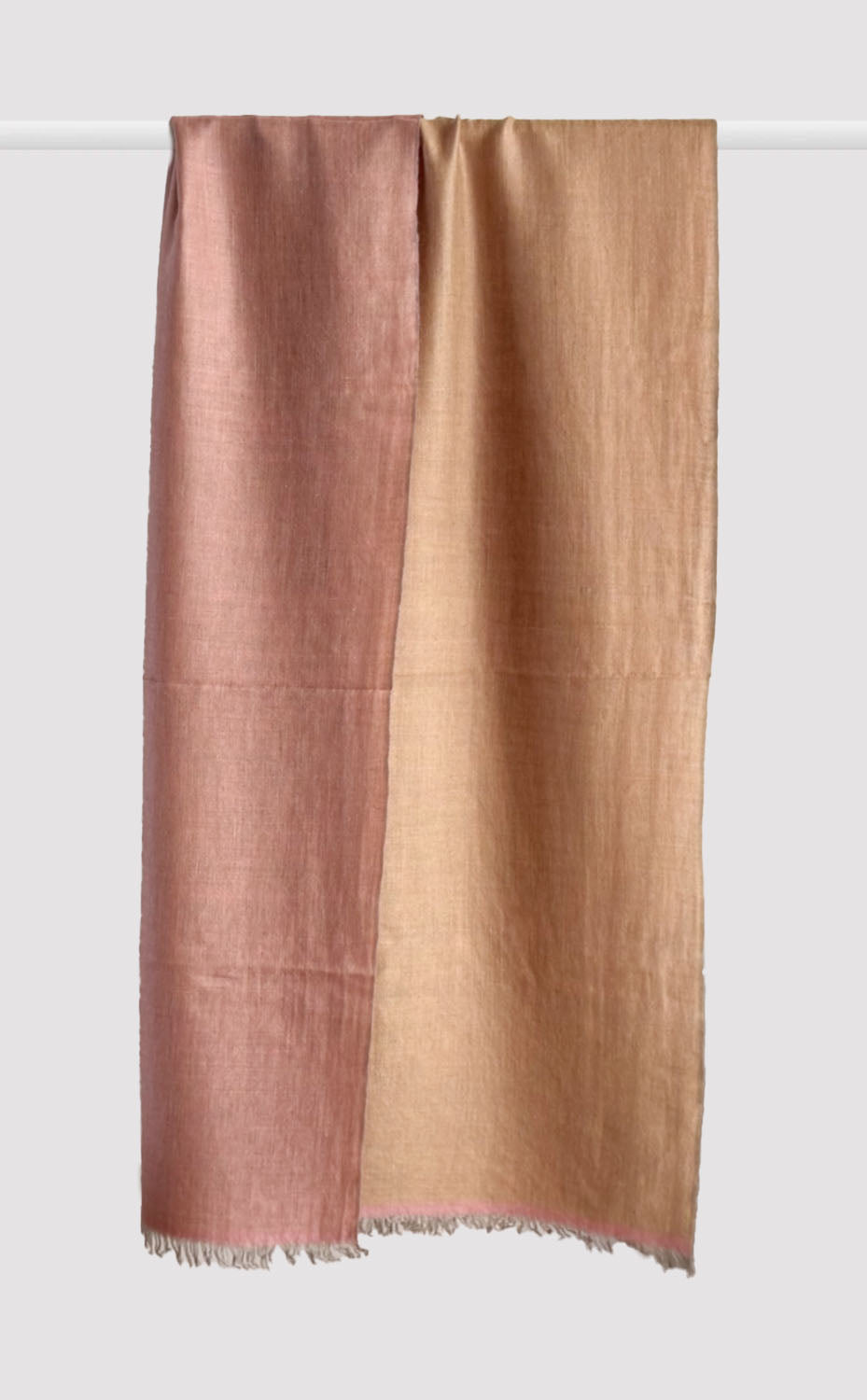 Cashmere Reversible Stole - Honey Dusk