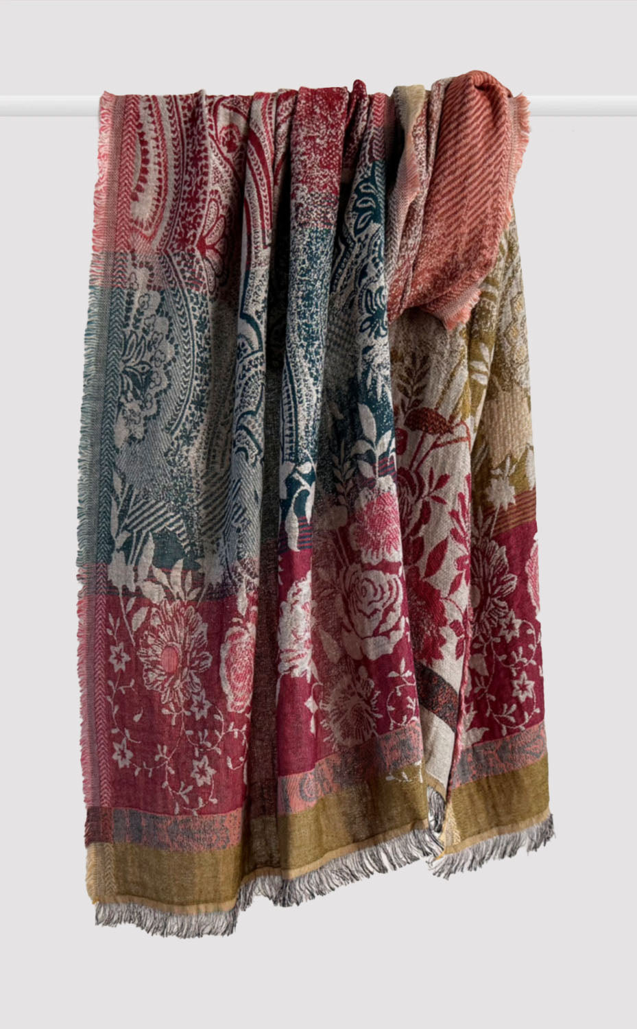 Cameo Wool Reversible Stole