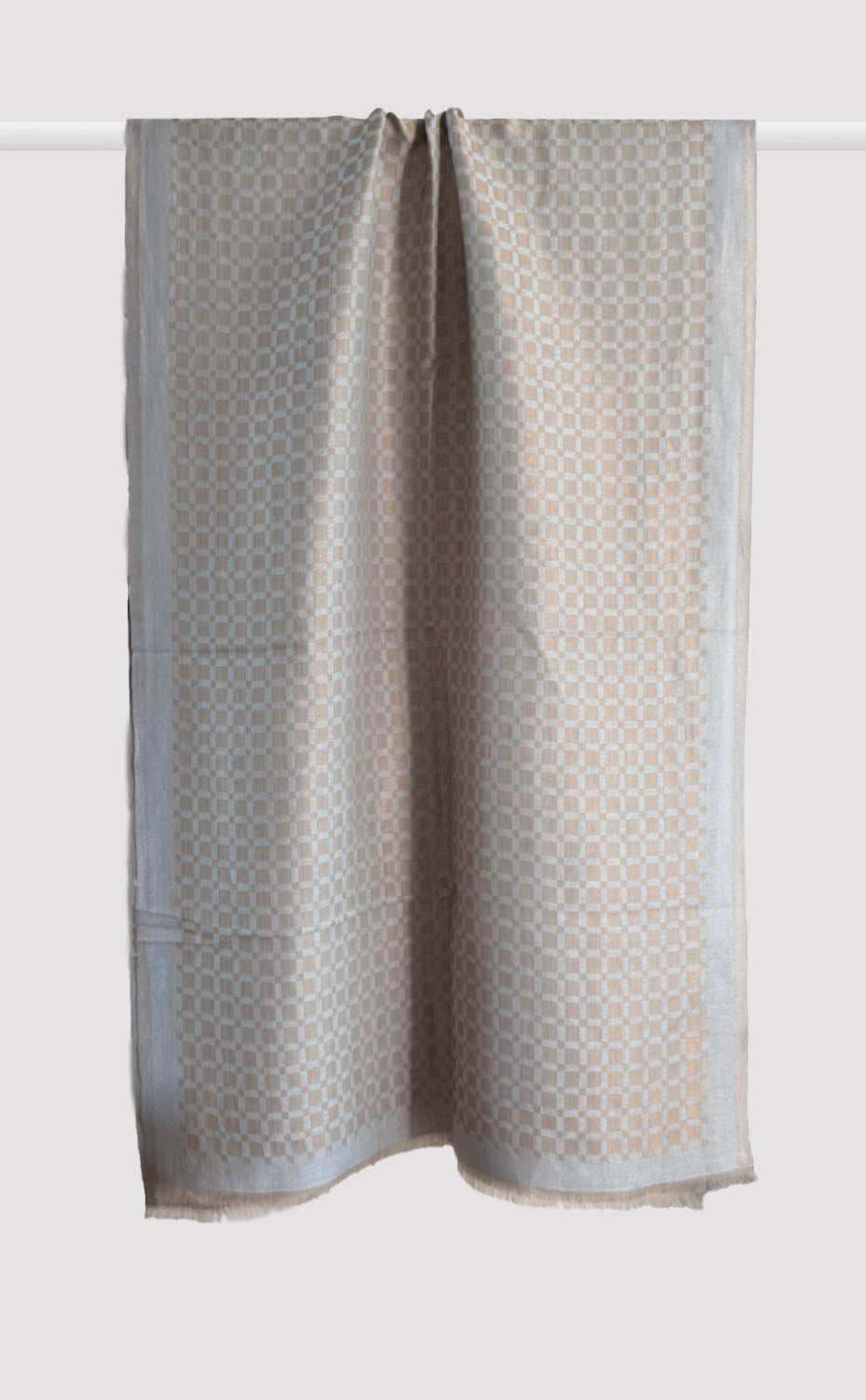 Glacier Mosaic Zari Stole