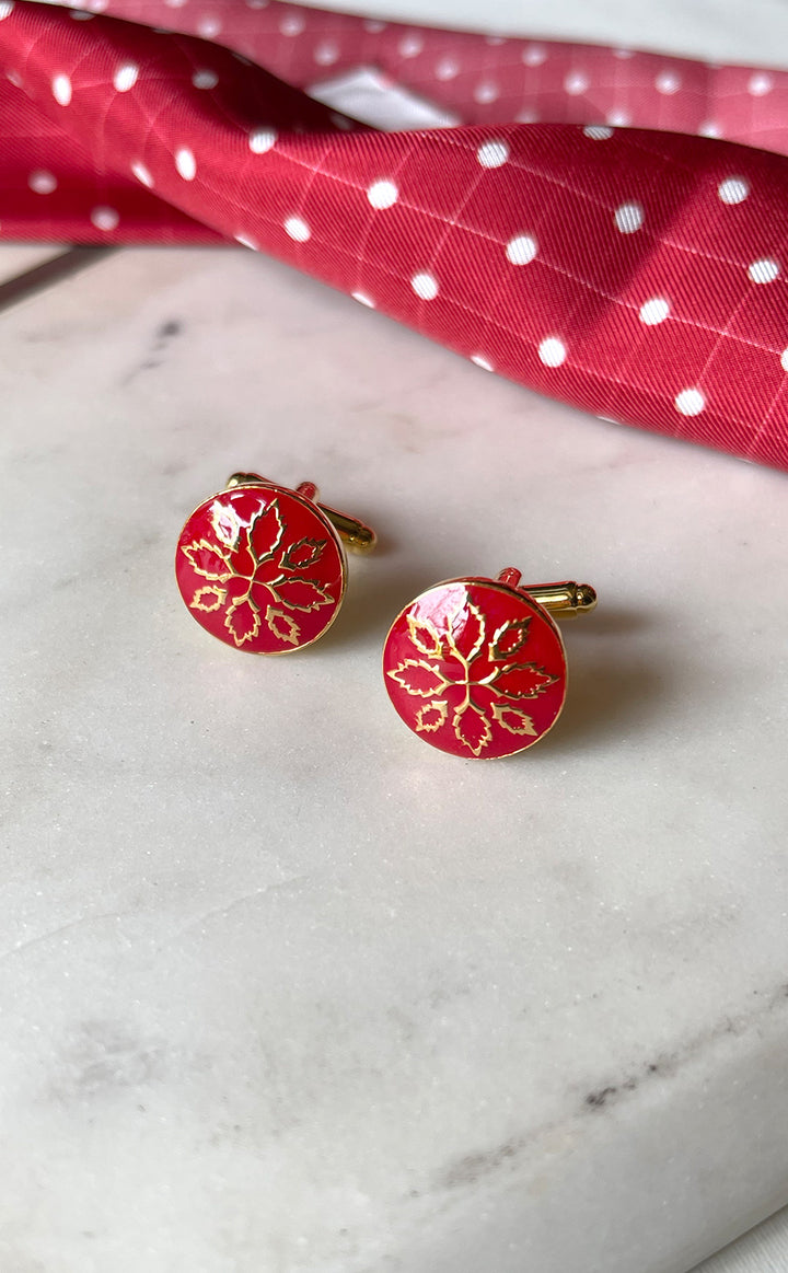 Majestic Leaf Cufflink