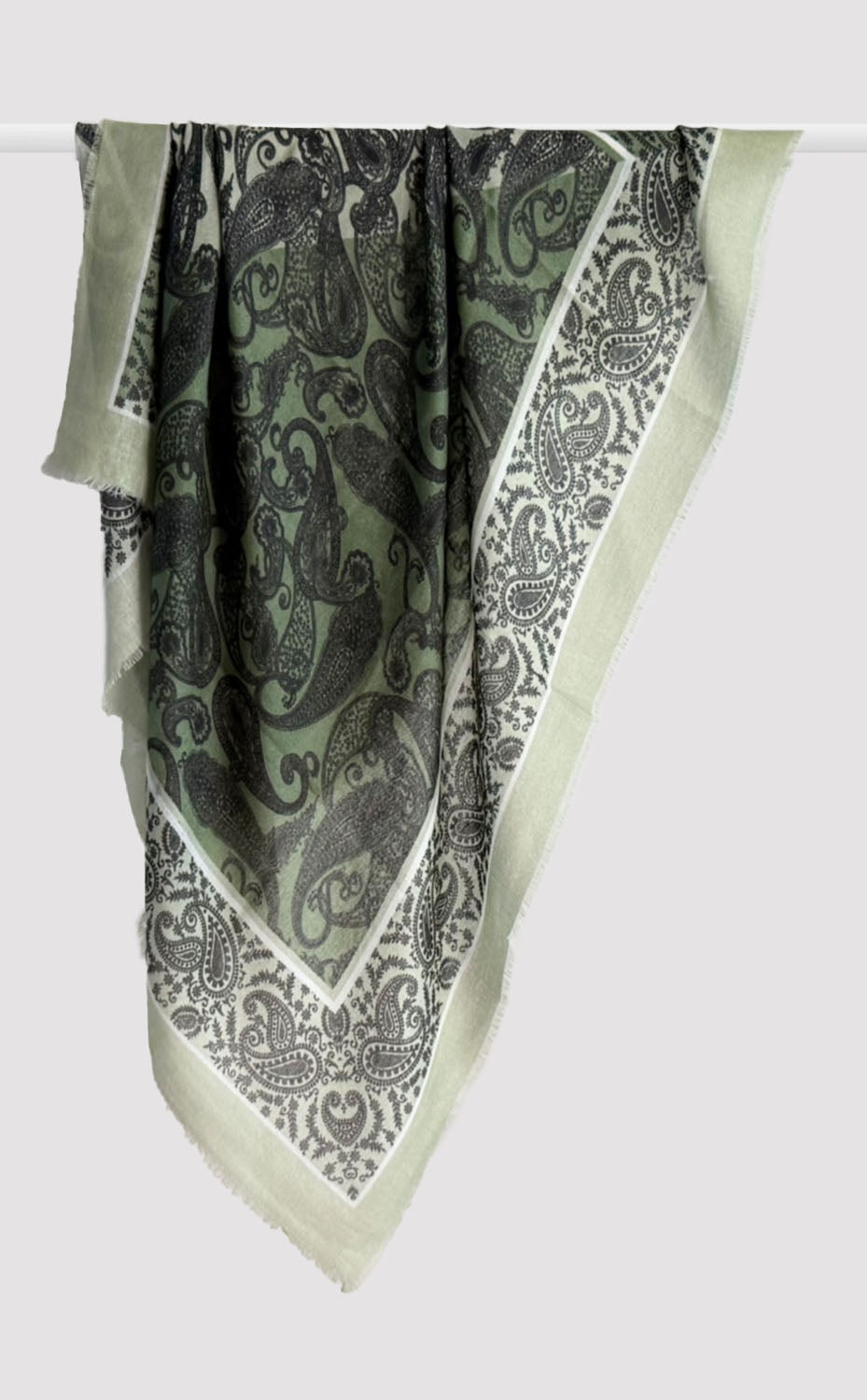 Mist Paisley Scarf