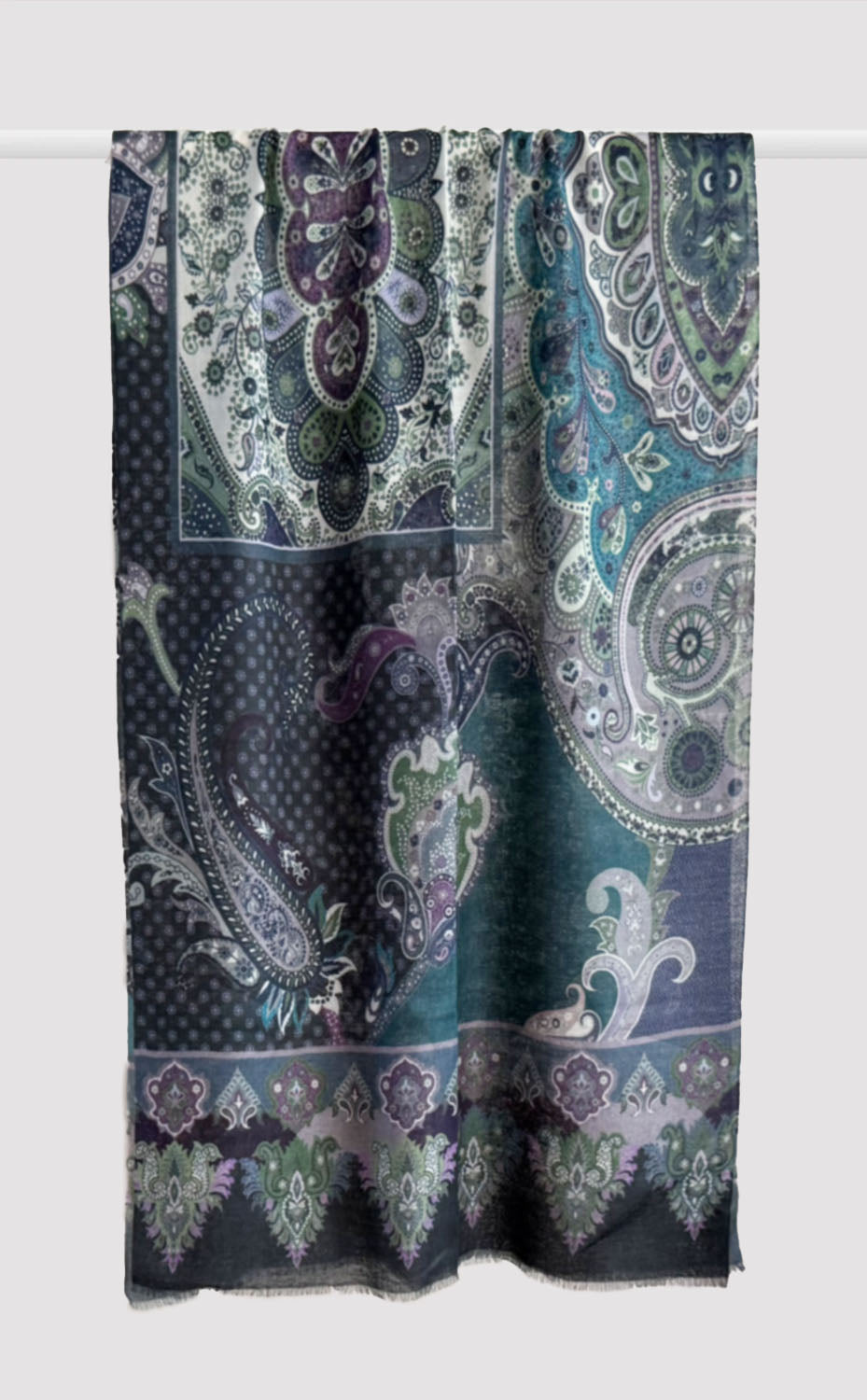 Lunar Paisley Stole
