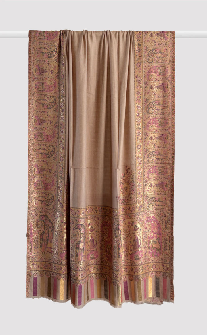 Chandan Paisley Kani Shawl
