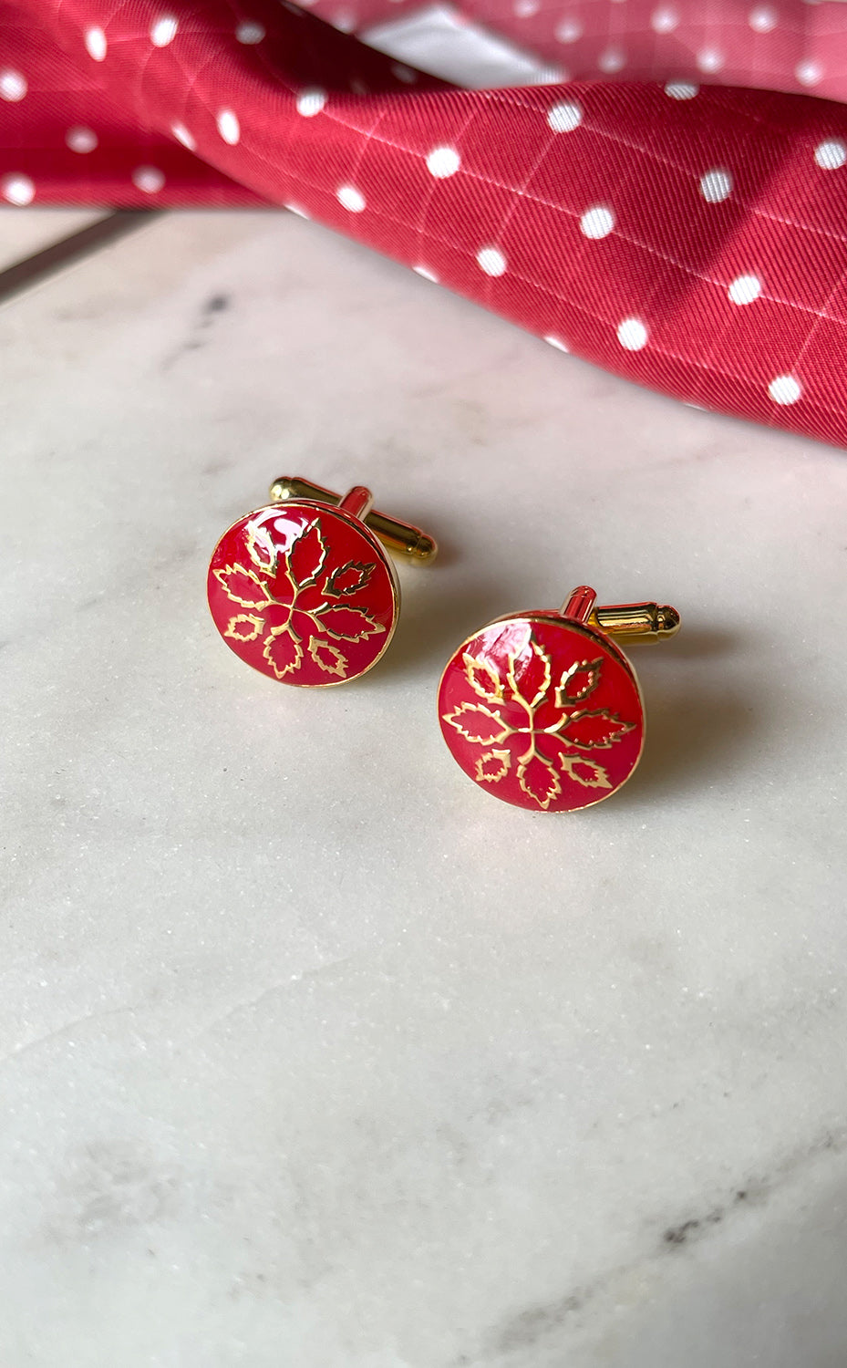 Majestic Leaf Cufflink