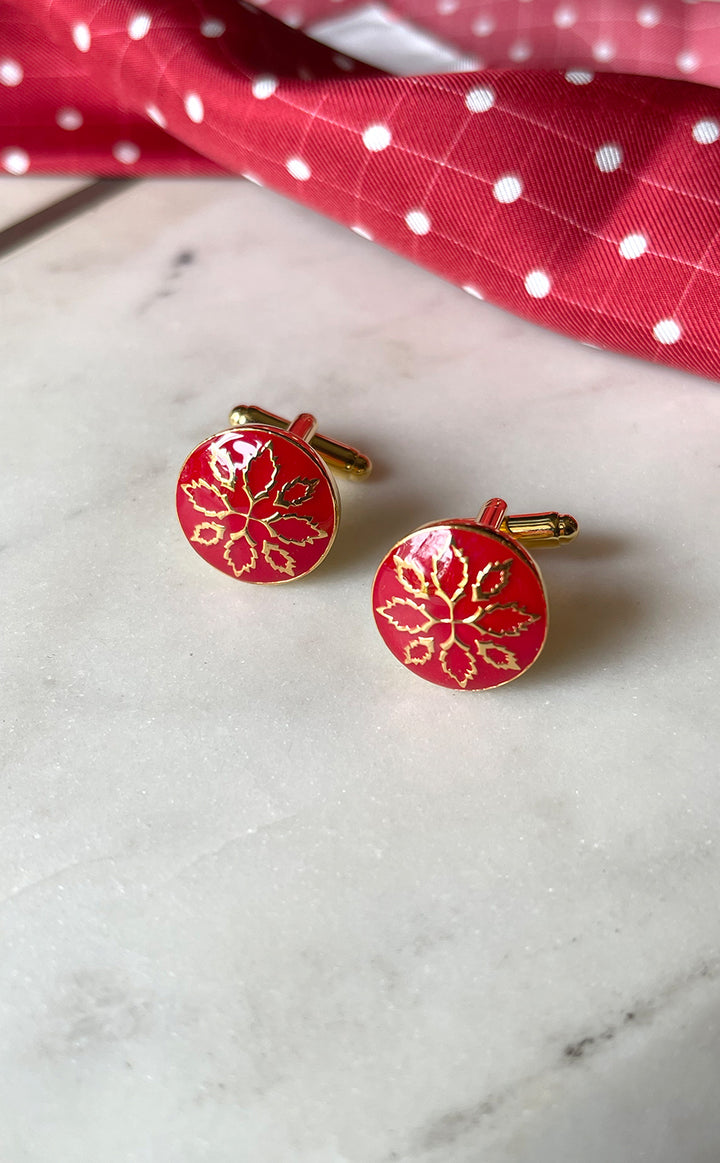 Majestic Leaf Cufflink