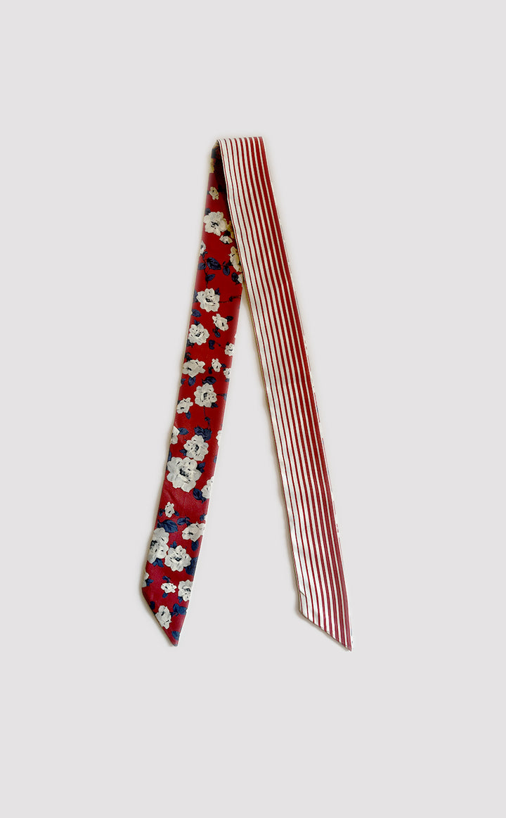Floral Maroon Twilly