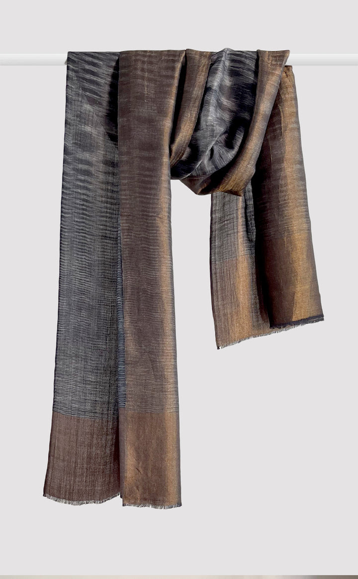 Dusky Tapestry Reversible Zari Stole