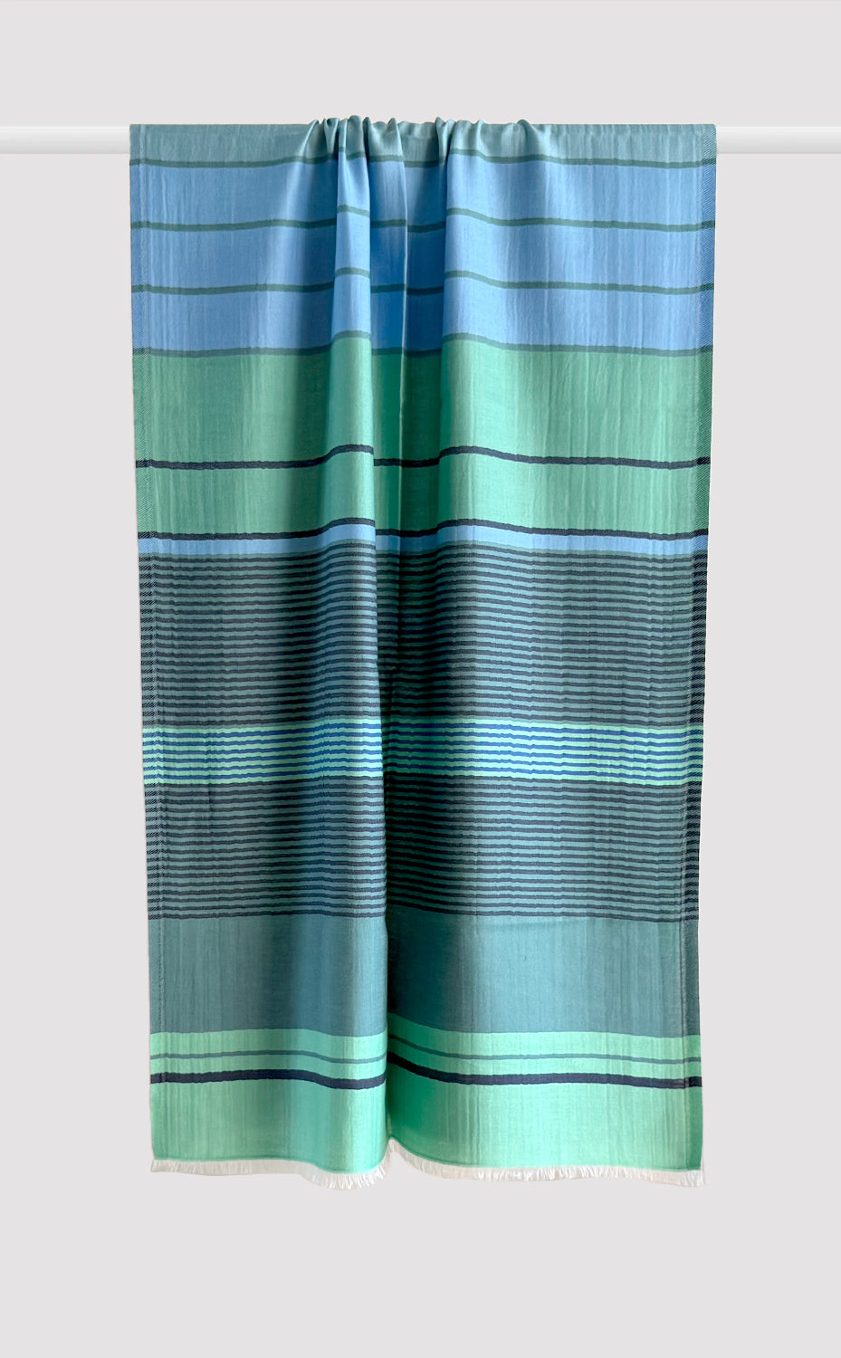 Blue Dreams Stripes Stole
