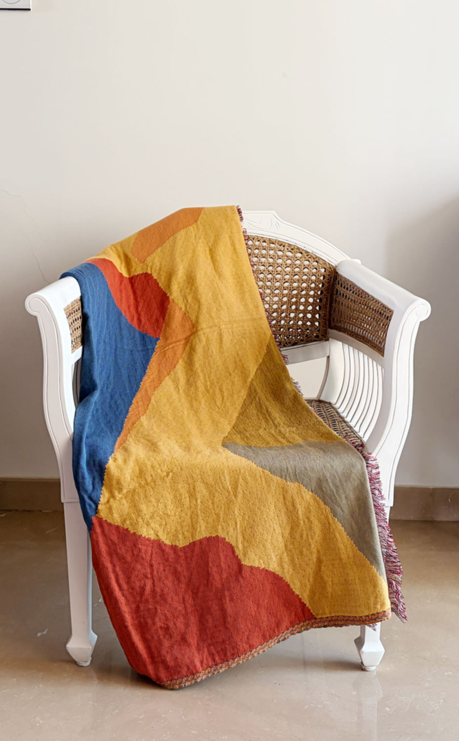Terracotta Mountain Throw