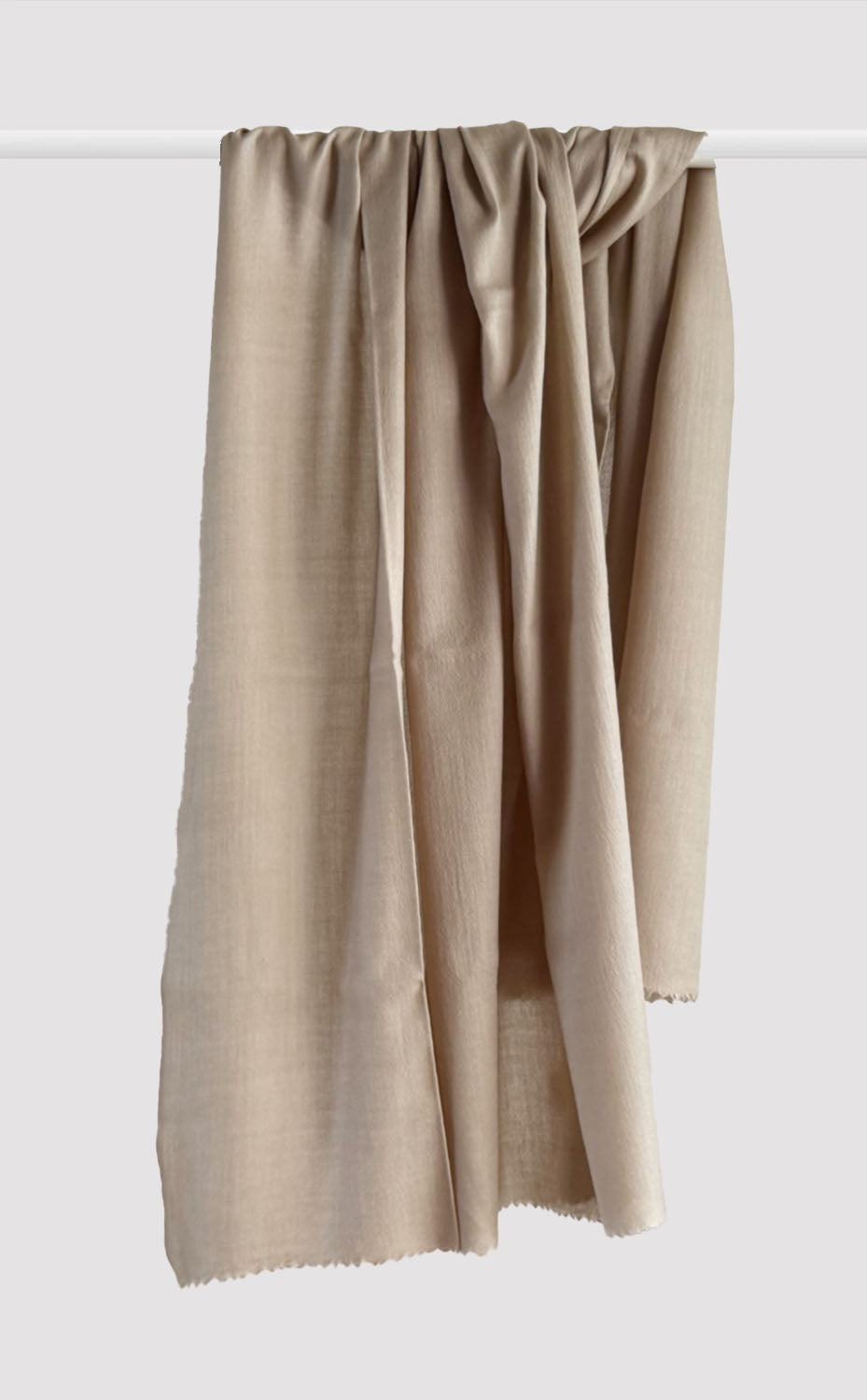 Solid Camel Shawl