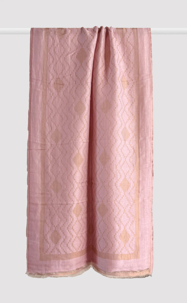 Petal Fantasy Zari Stole