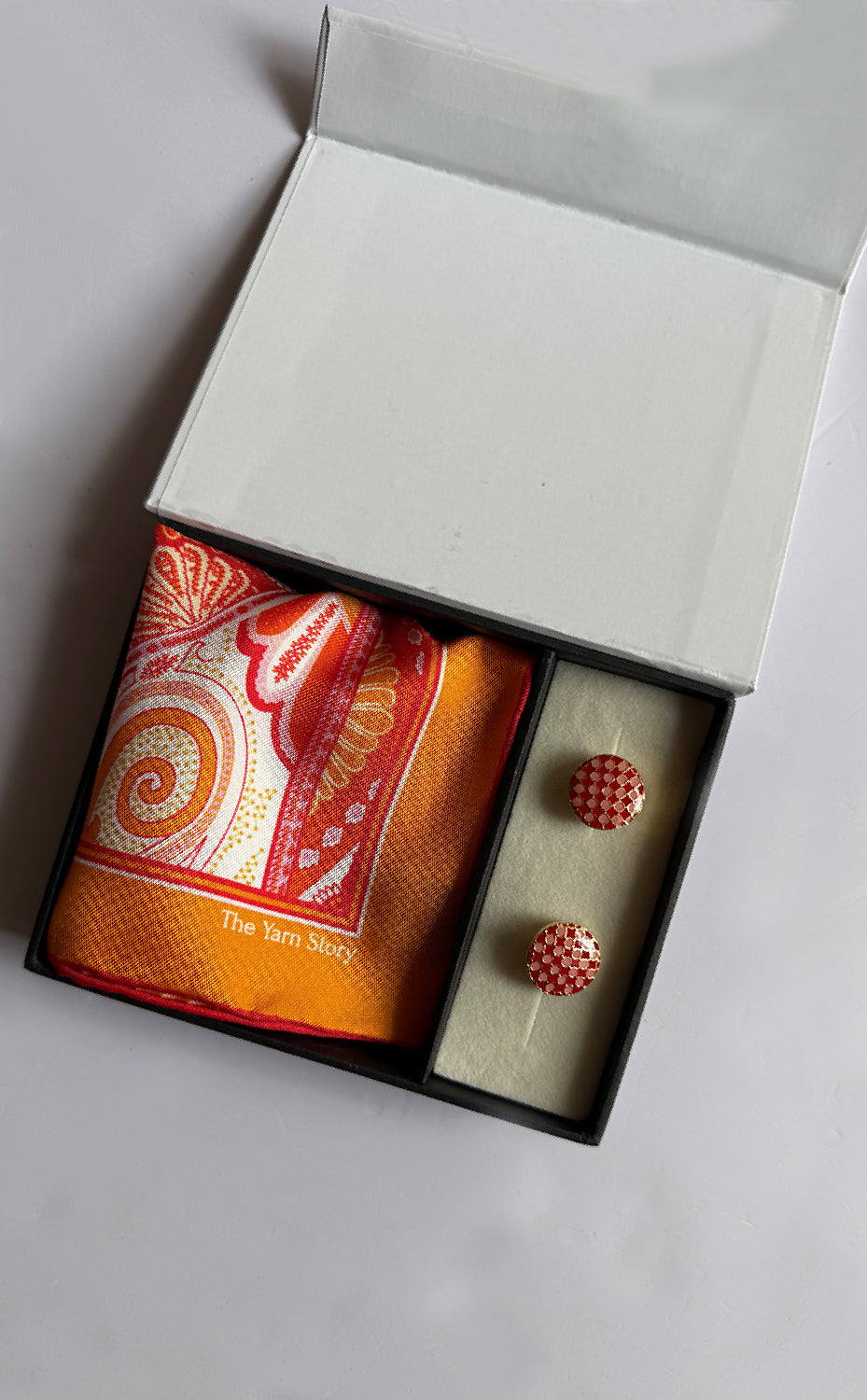 Saffron Swirl Set for Him