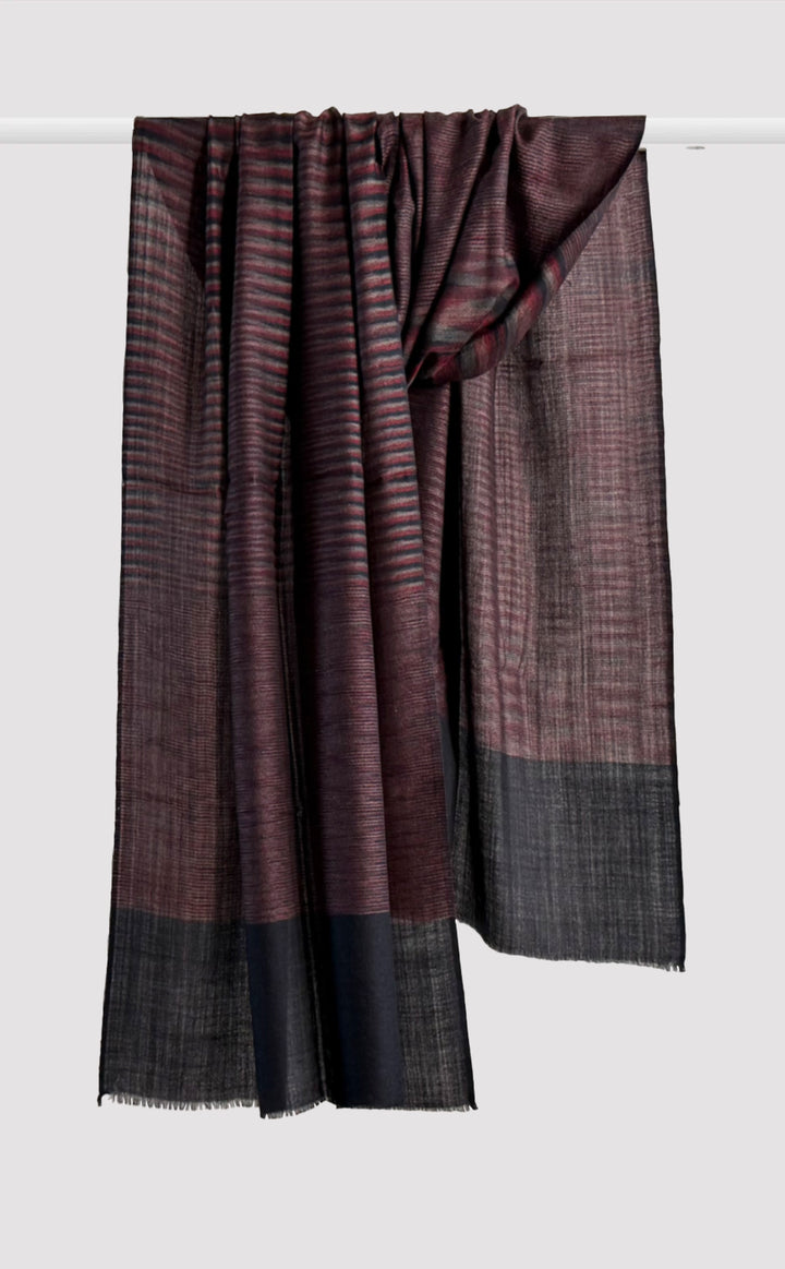 Cashmere Merlot Stole