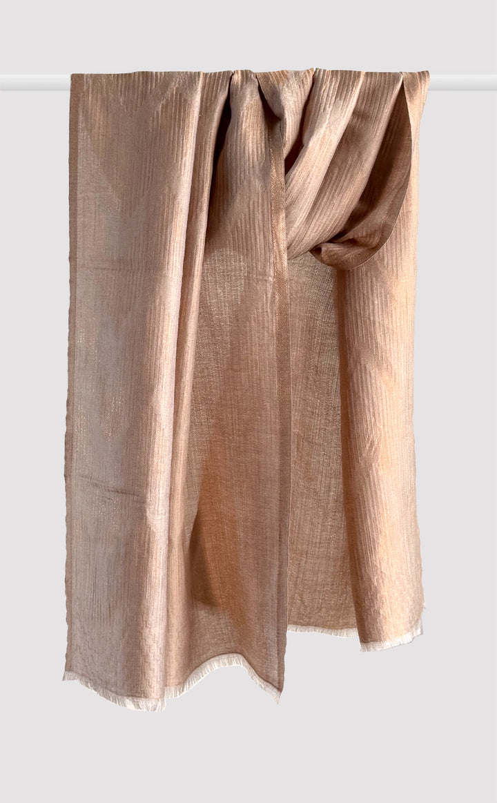 Sable Rhythm Zari Stole