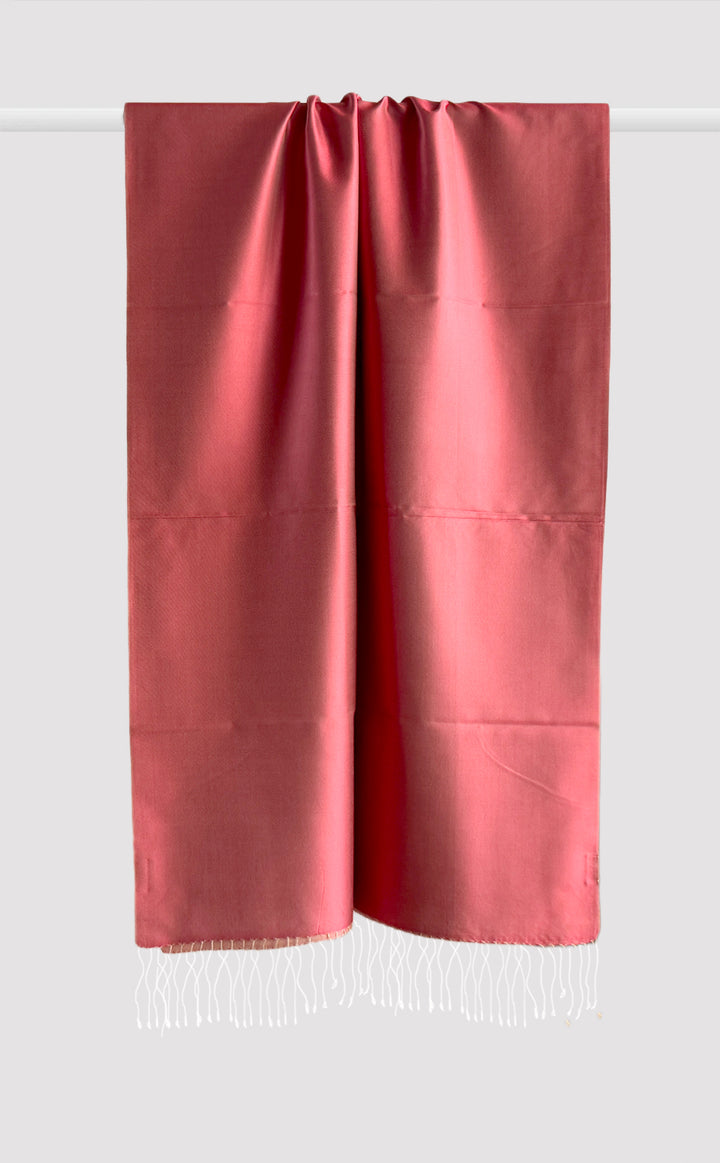 Peach Blossom Silk Stole
