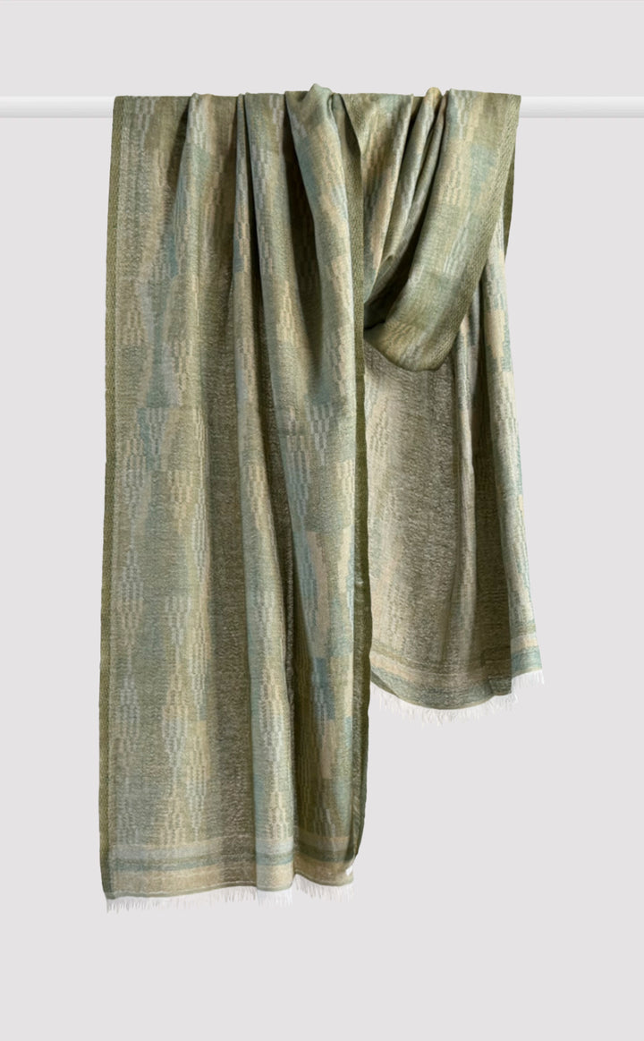 Sage Trellis Stole