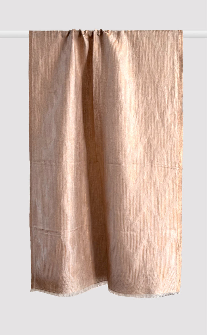 Sable Rhythm Zari Stole