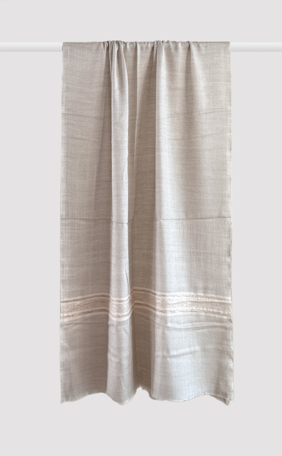Pearl &amp; Pebble Zari Stole