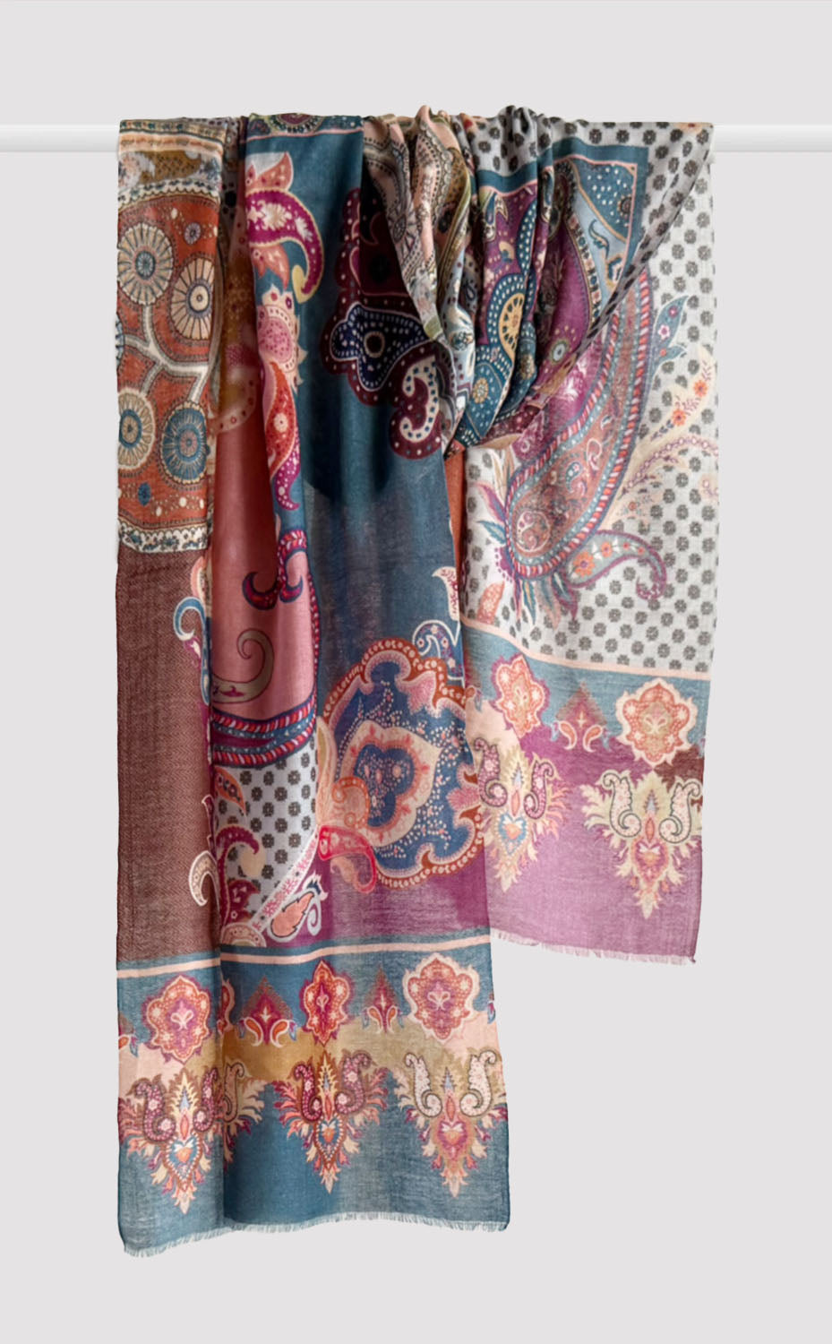 Cosmos Paisley Stole