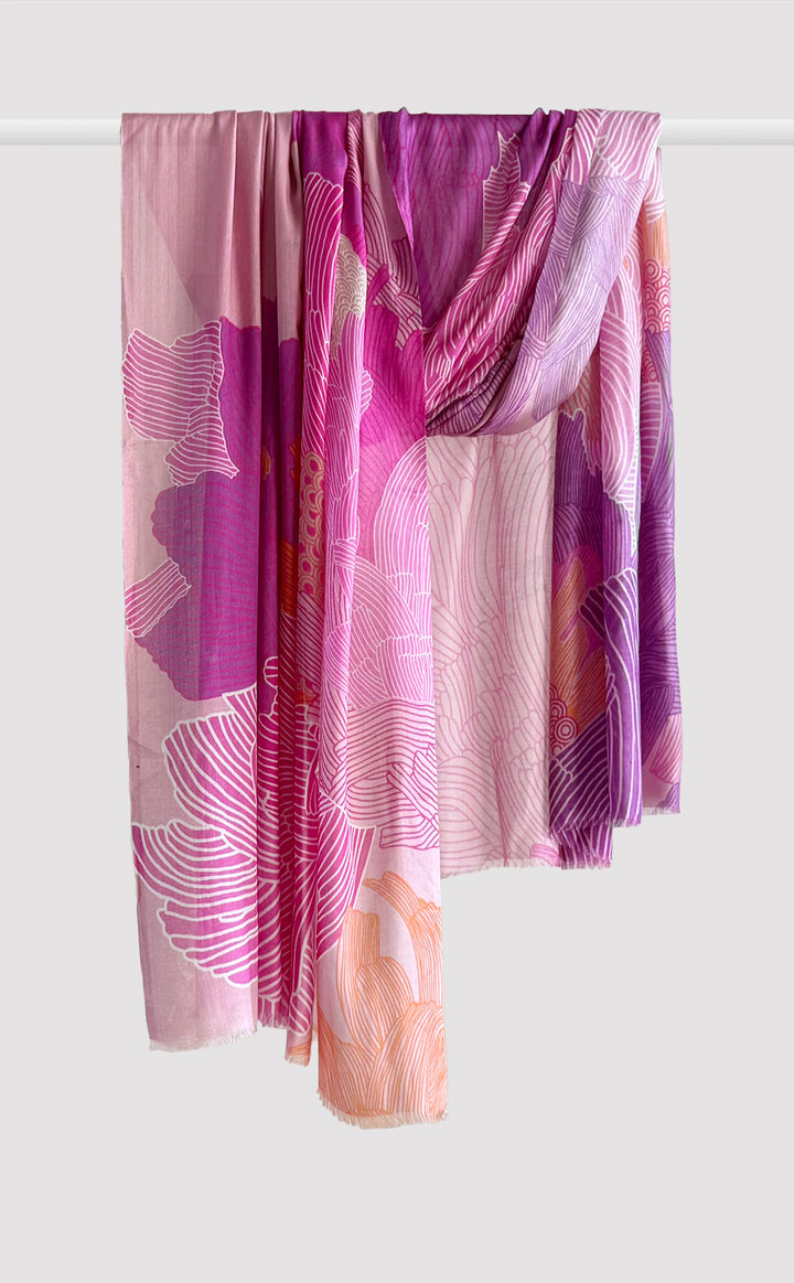 Modal Tapestry Shawls for Her