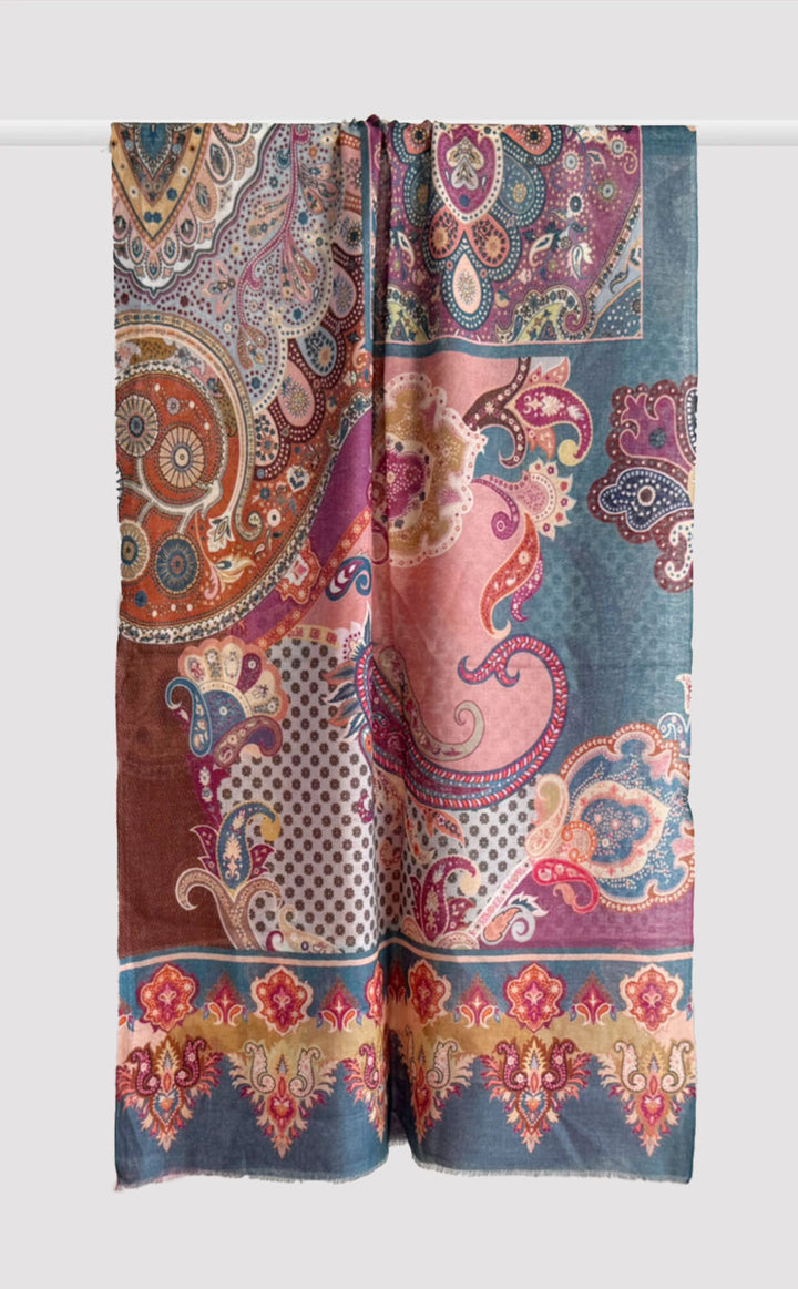 Cosmos Paisley Stole