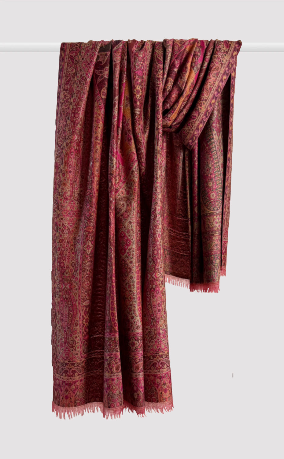 Sienna Flame Kani Shawl