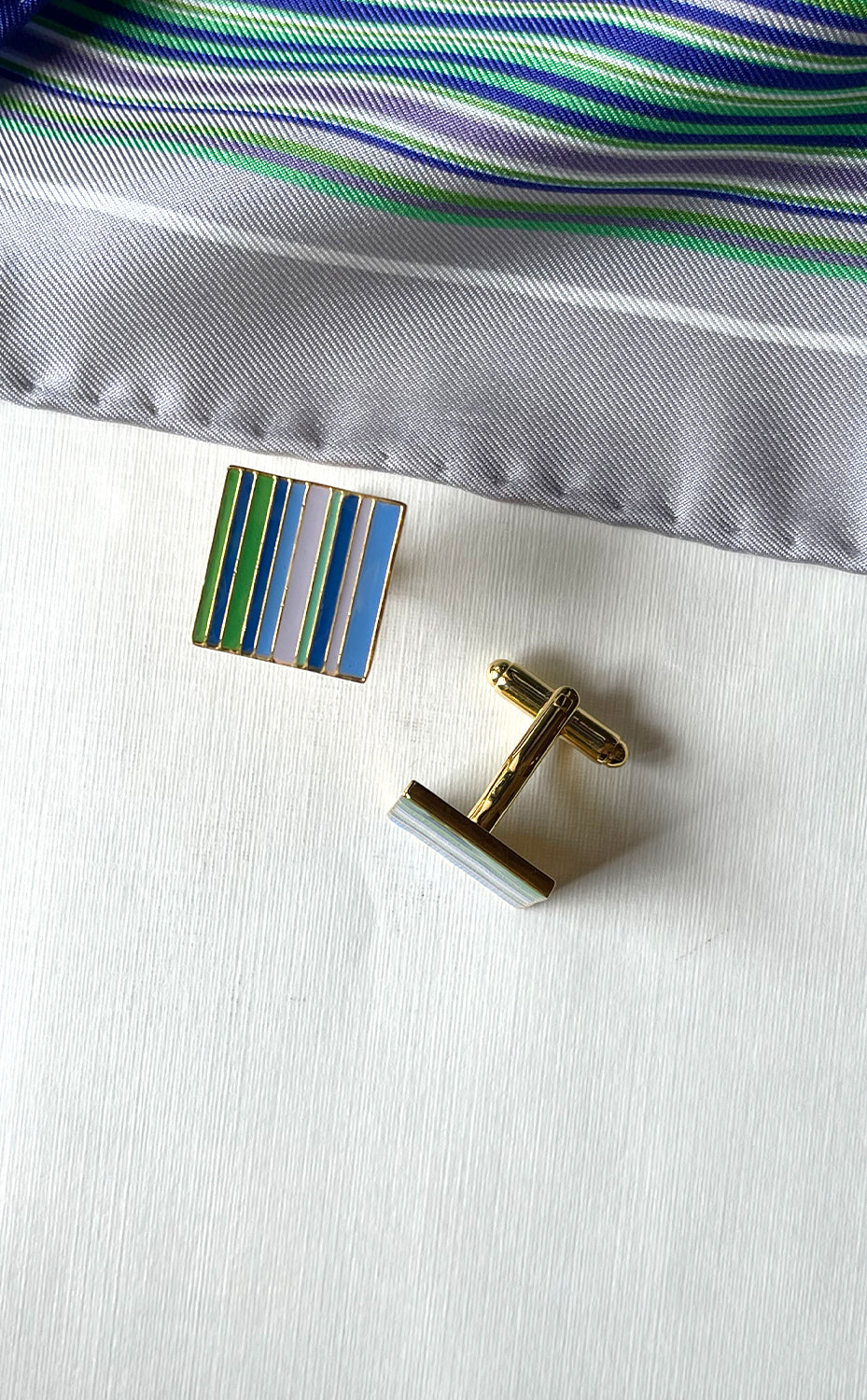 Ocean View Cufflink