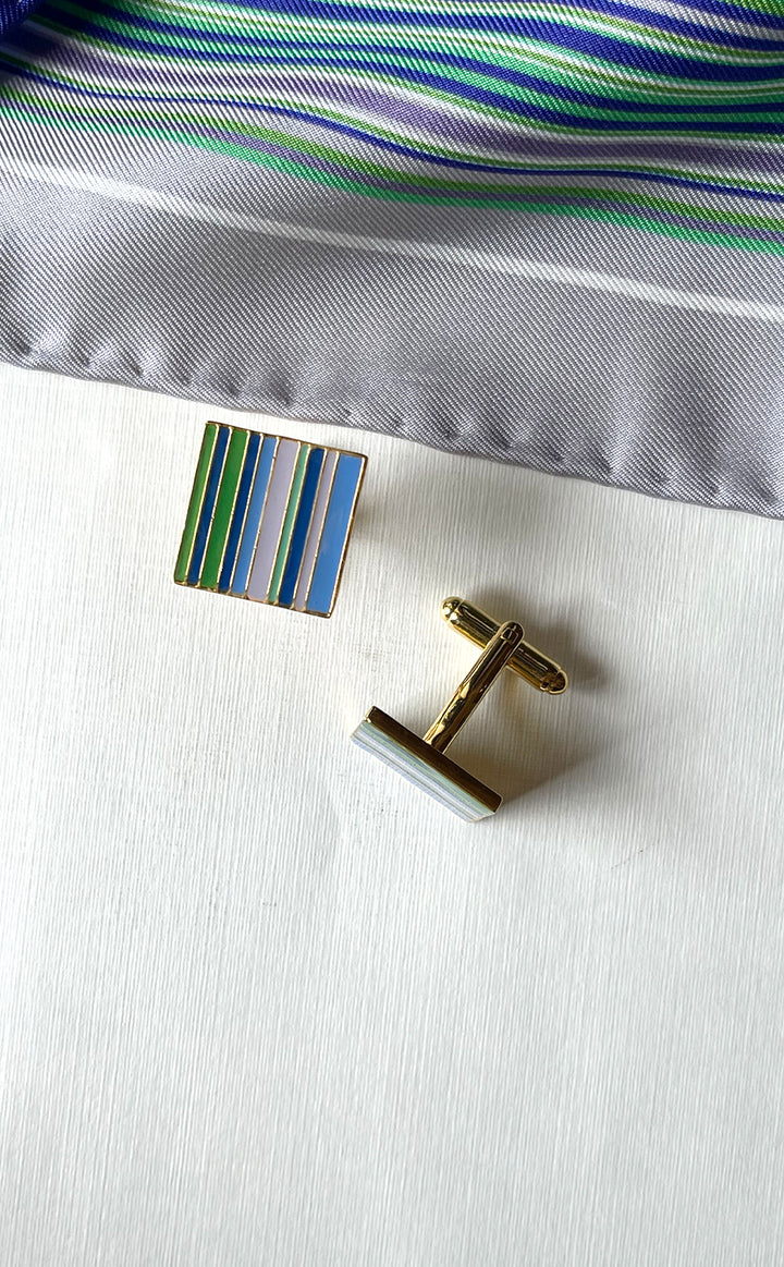 Ocean View Cufflink