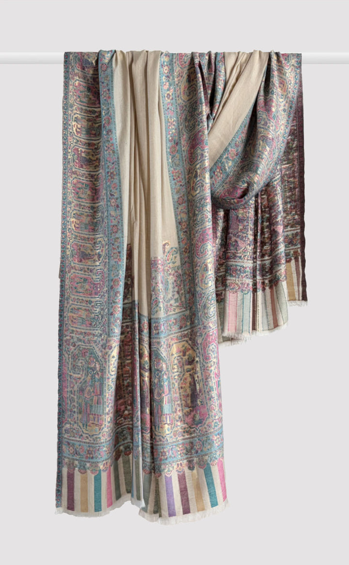 Jasmine Paisley Kani Shawl