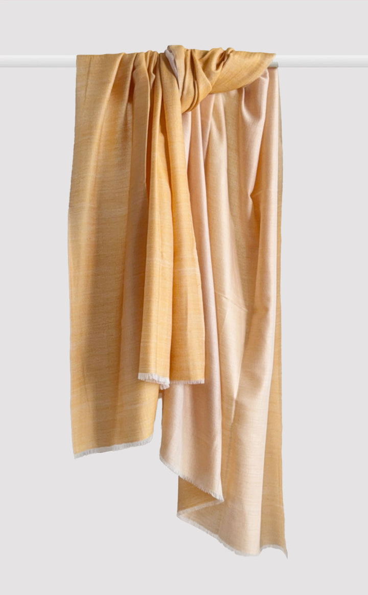 Reversible Pashmina Shawl - Chamomile