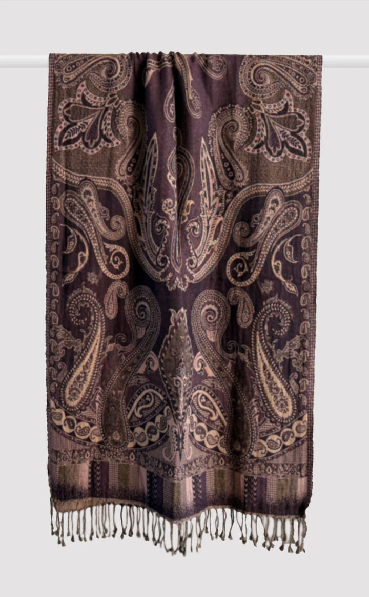Autumnal Wool Reversible Stole