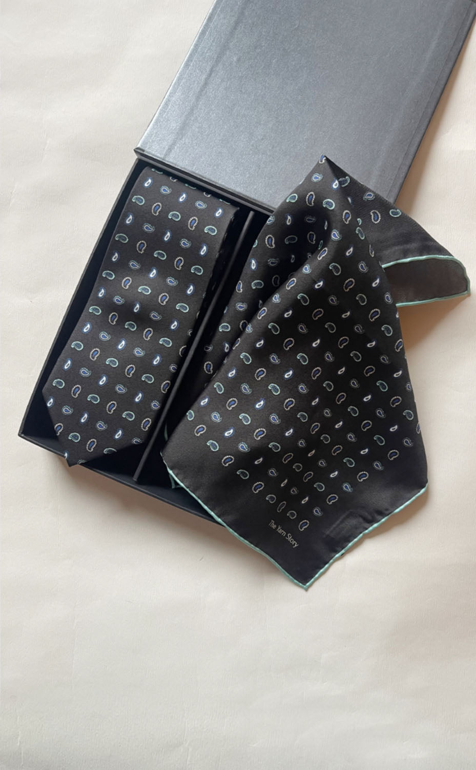Black Paisley Set for Him