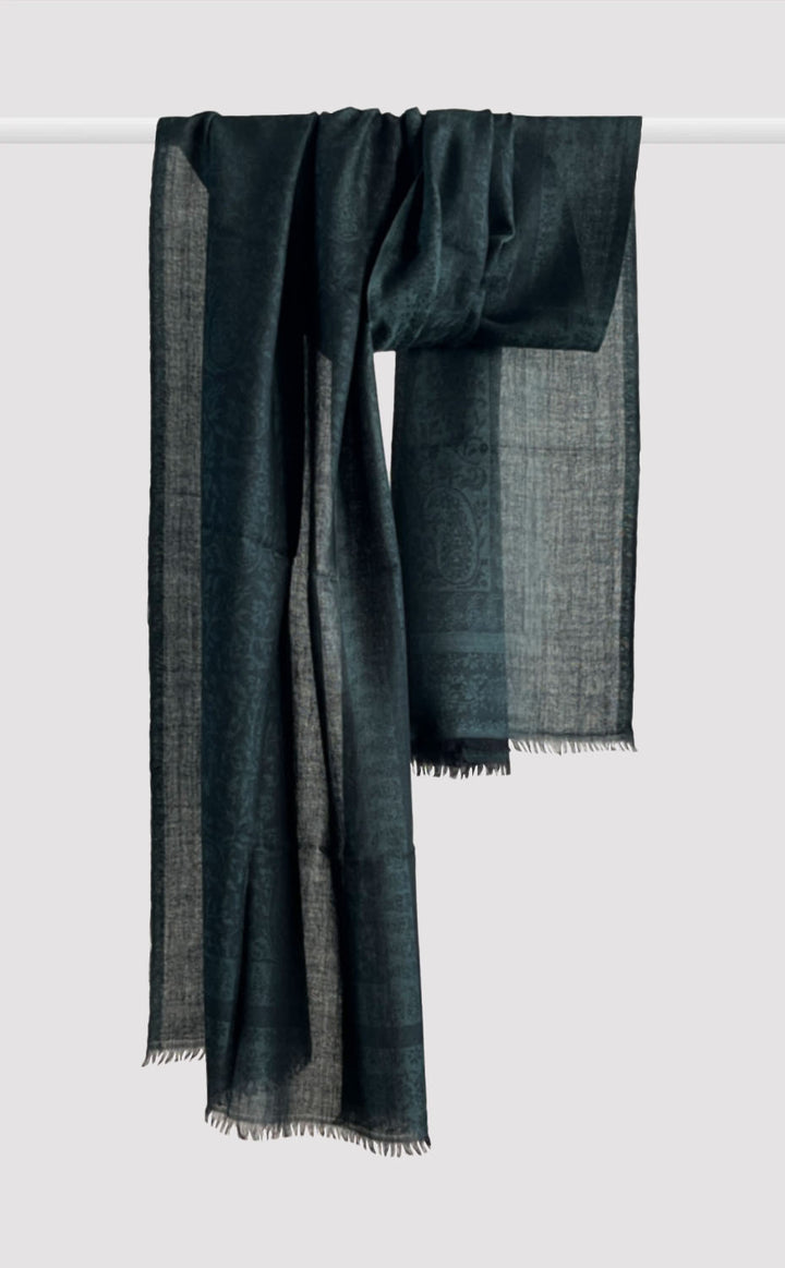 Mosswood Paisley Wool Jacquard