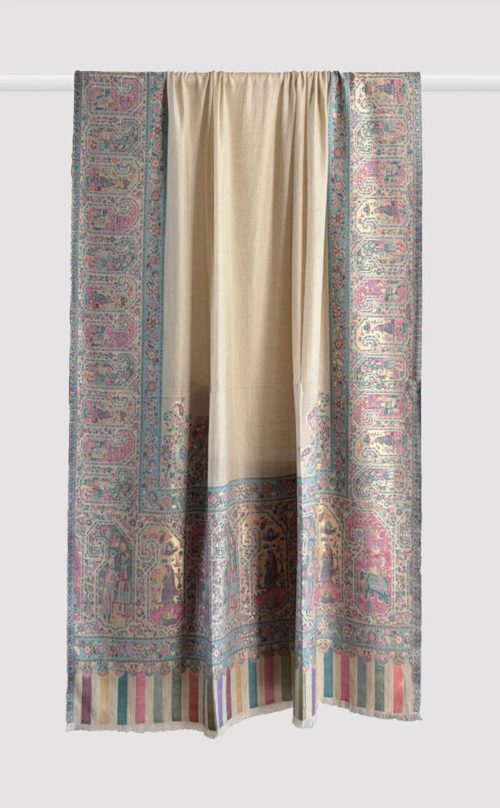 Jasmine Paisley Kani Shawl