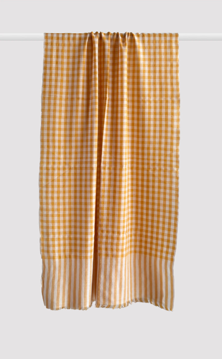 Sunbeam Plaid Stole