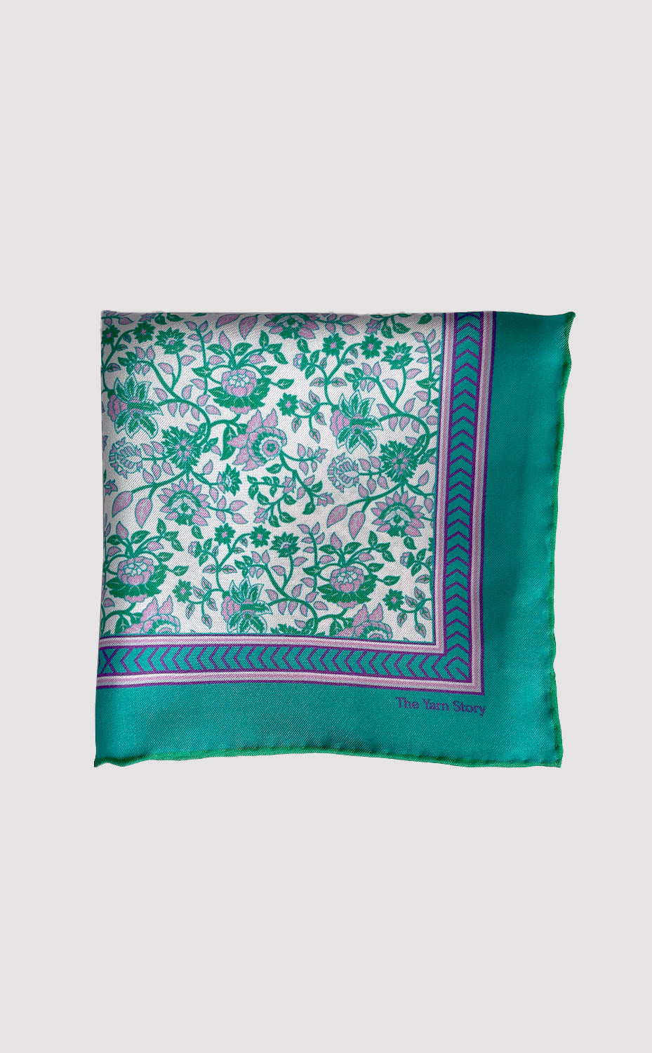 Scarlet Bloom Set of 2 Pocket Squares