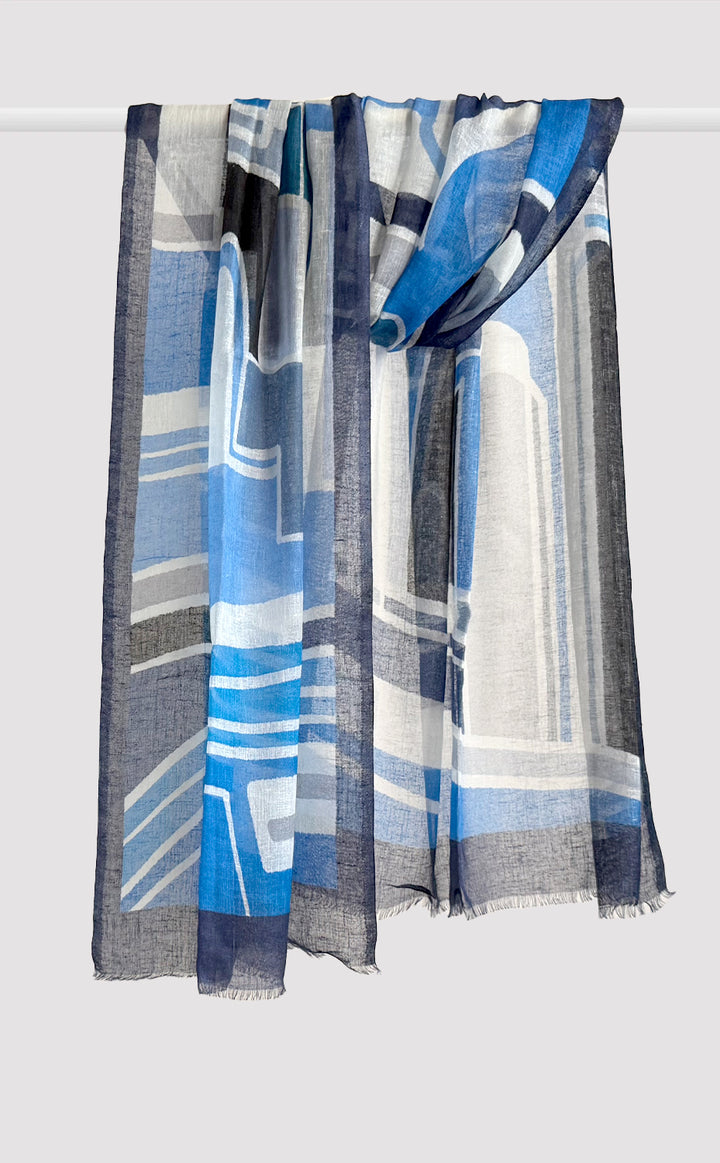 Santorini Linen Modal Stole
