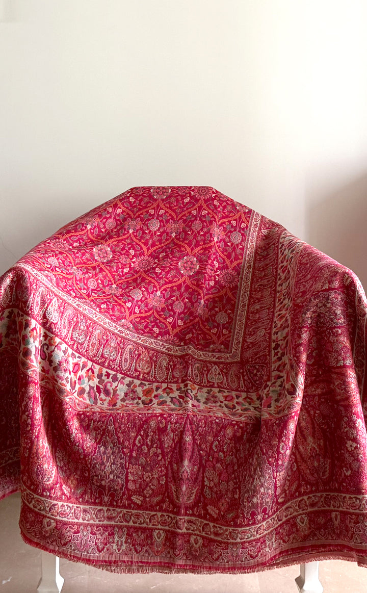 Red Paisley Bedcover