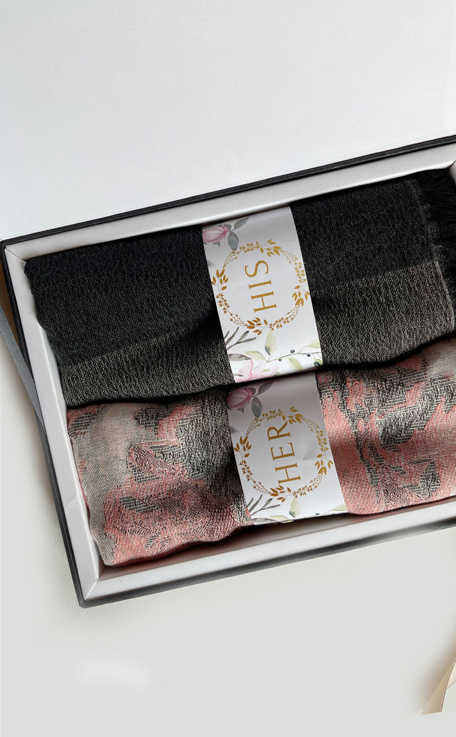 Vintage Two Tone His and Her Set