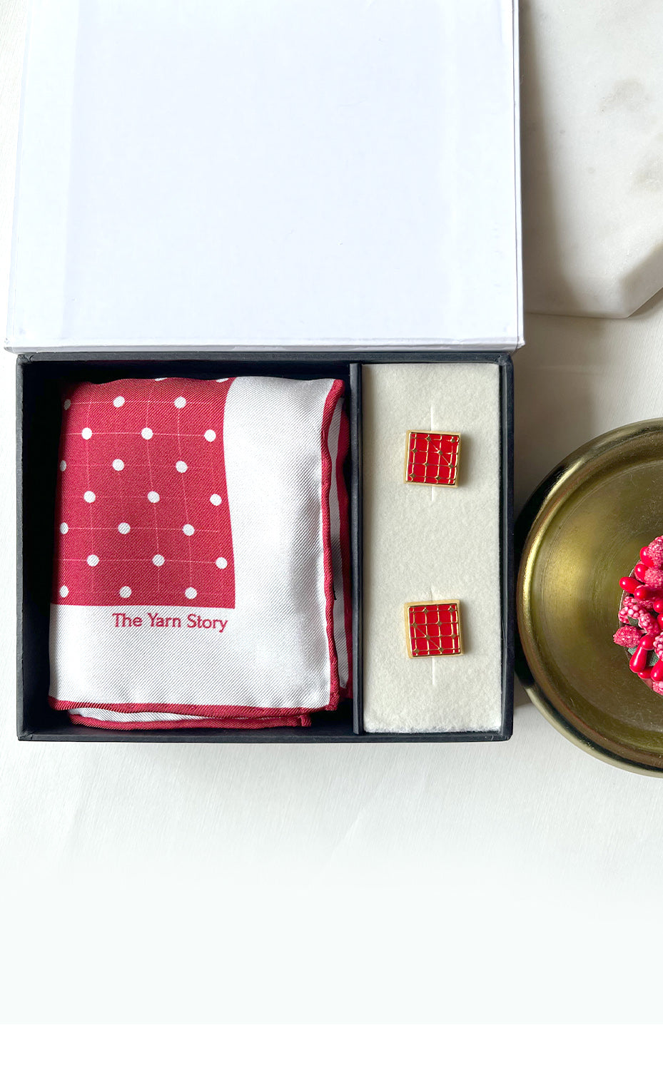 Scarlet Polka Set for Him