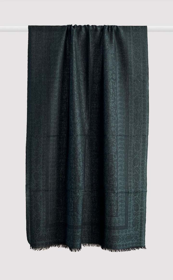 Mosswood Paisley Wool Jacquard