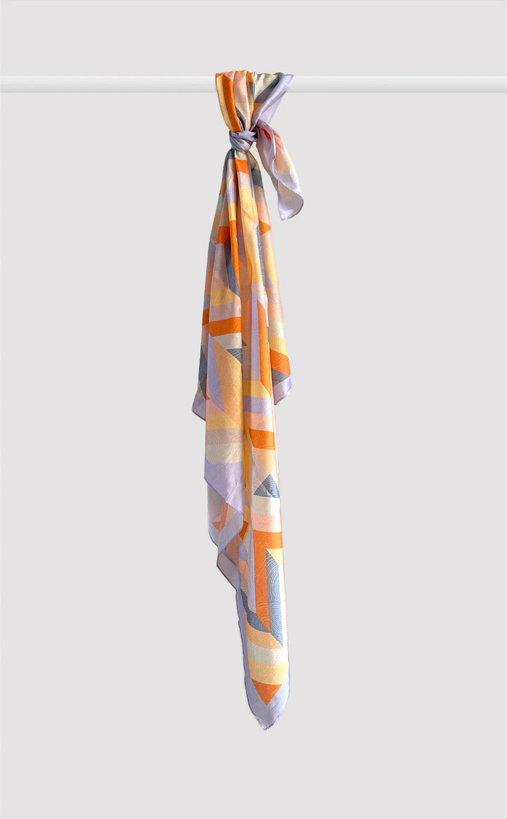 Pastel Chevron Scarf