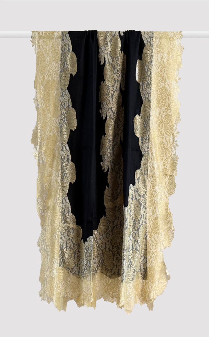 Midnight Zari Chantilly