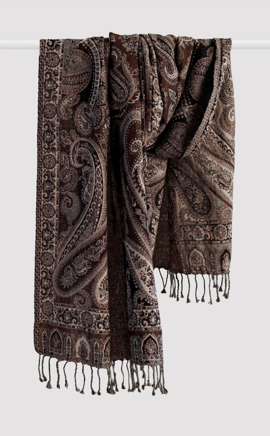 Ember Wool Reversible Stole