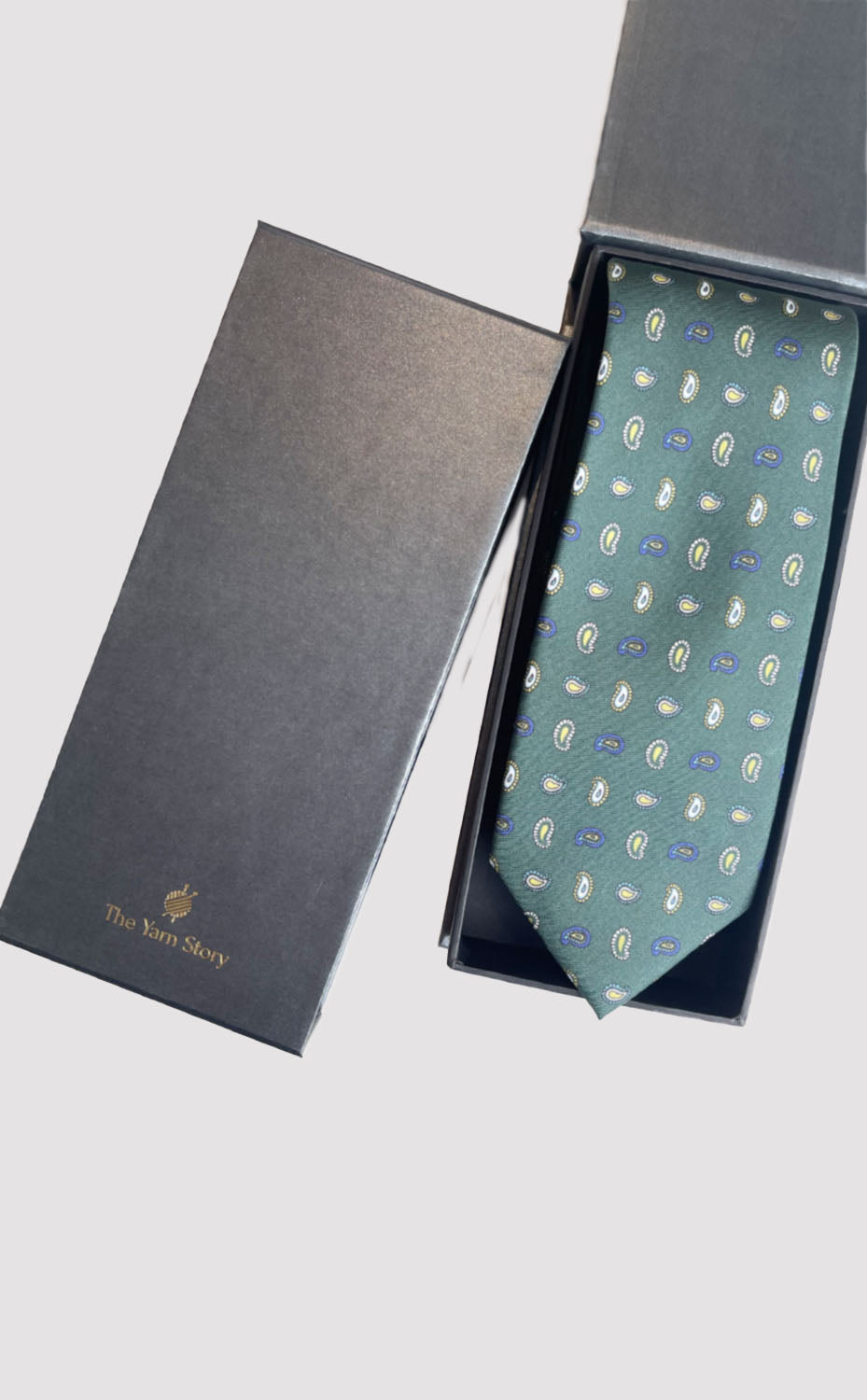 Green Paisley Tie