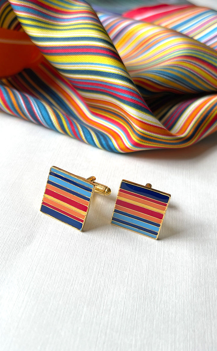 Rainbow Hues Cufflink